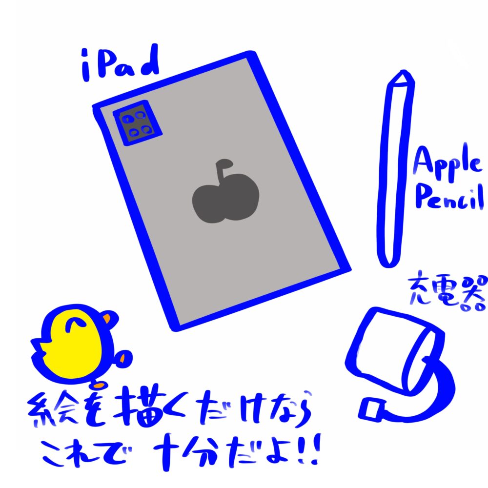 絵を描く時