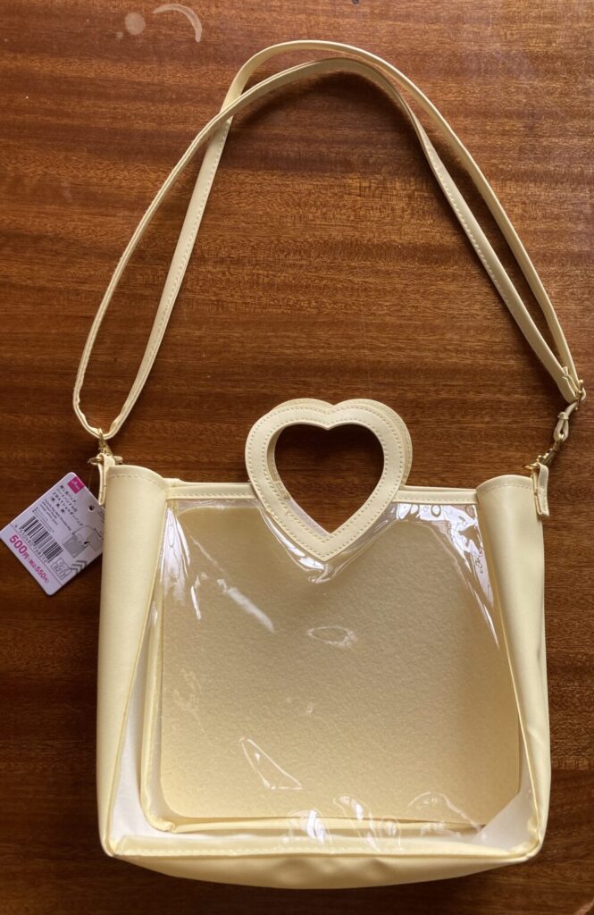 推し活バックハートハンドル付