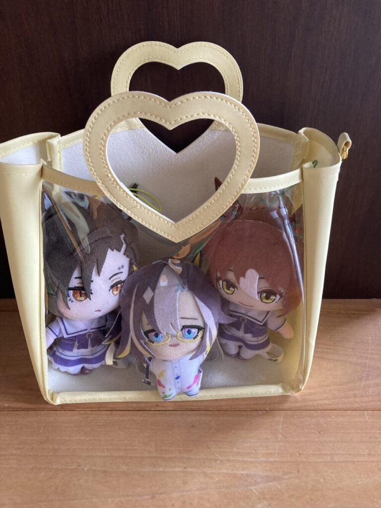 推し活バックハートハンドル付