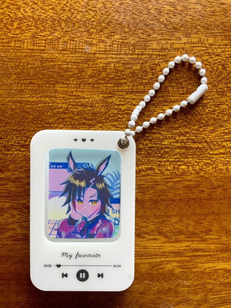 セリア フォトキーホルダー
