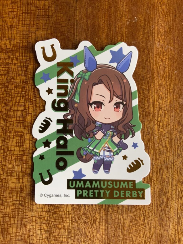 ウマ娘ダイカットステッカー100均