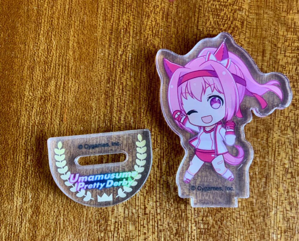 ウマ娘アクリルスタンド100均